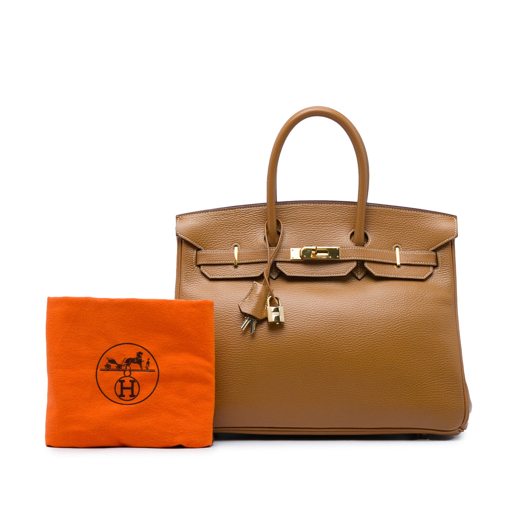 Sac Hermès Togo Birkin Retourne 35 – photo 7