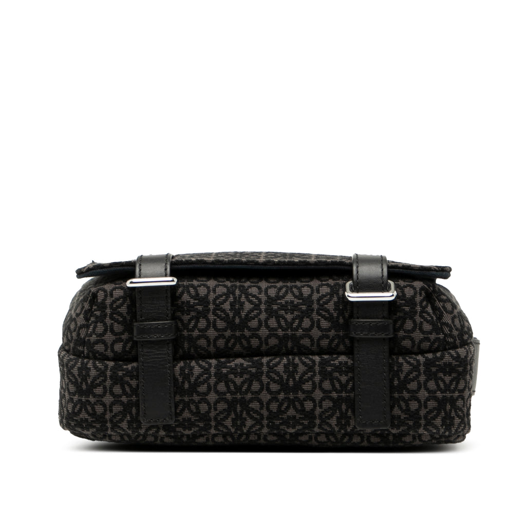 Sac Loewe XS Anagram Toile Military Sac messager – photo 3