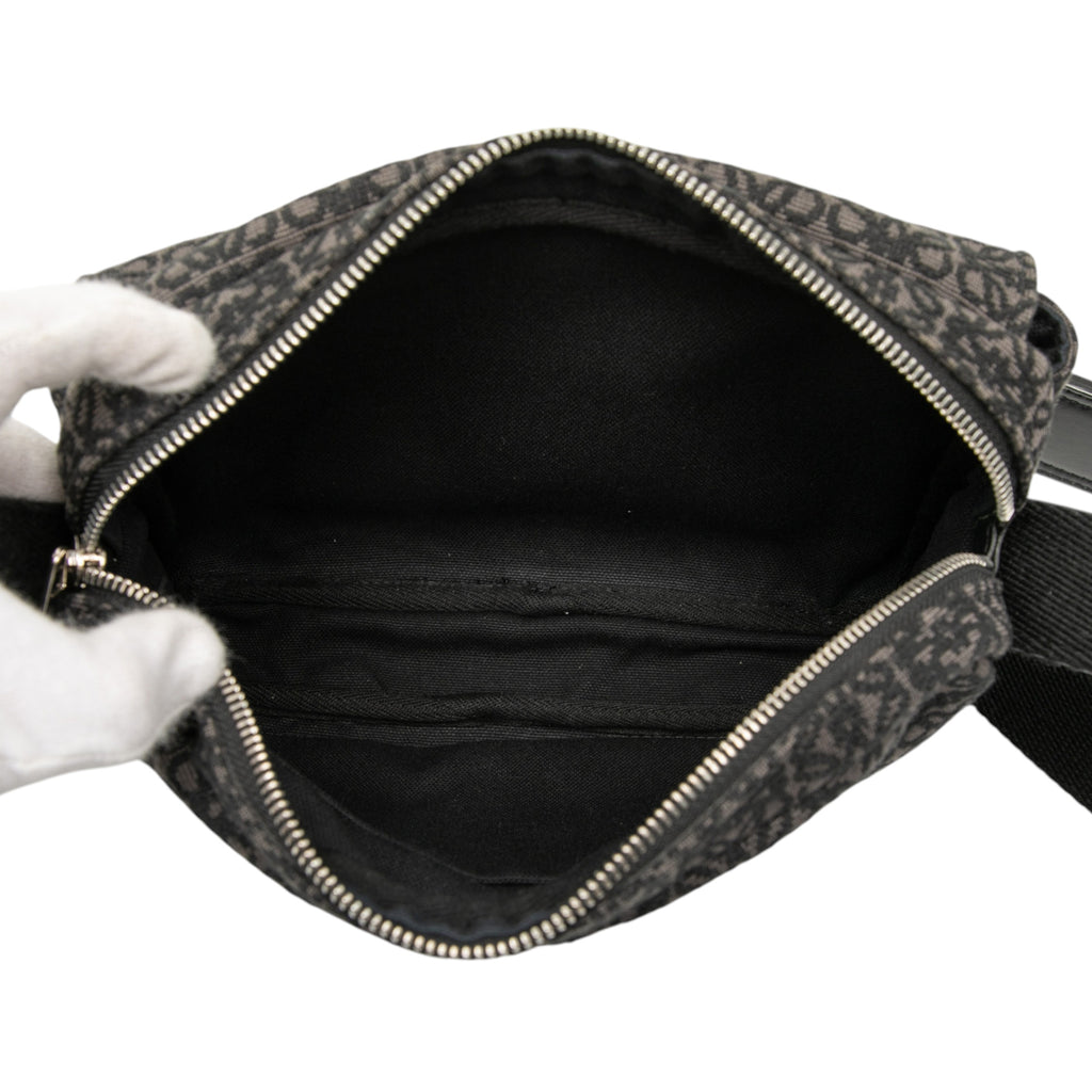 Sac Loewe XS Anagram Toile Military Sac messager – photo 4