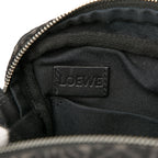 Sac Loewe XS Anagram Toile Military Sac messager – photo 5