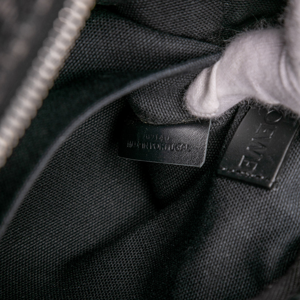 Sac Loewe XS Anagram Toile Military Sac messager – photo 6