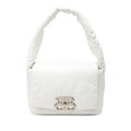 Sac Balenciaga Small Cuir de veau Monaco Sling Sac porté épaule - Blanc
