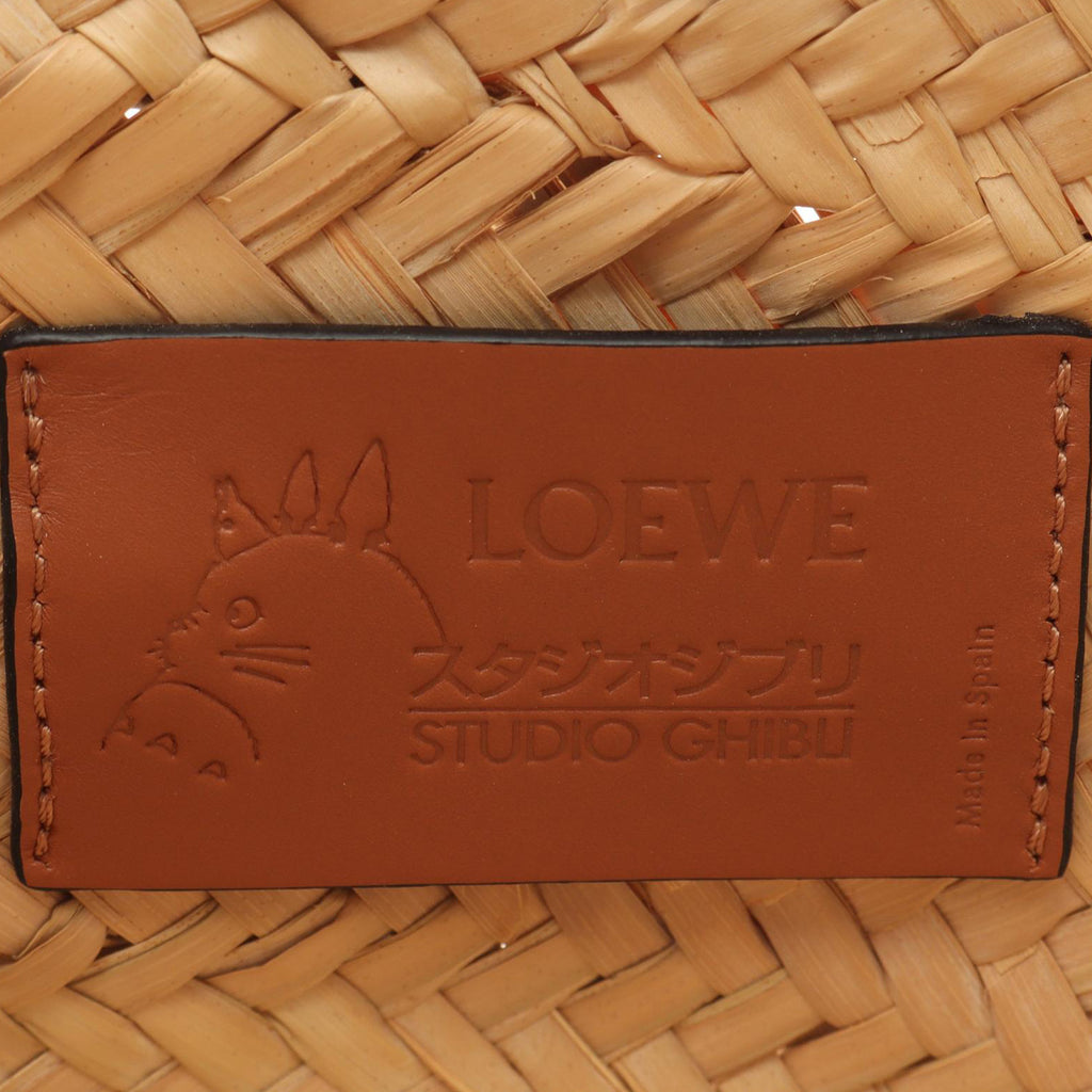 Sac Loewe Studio Ghibli My Neighbor Totoro Small Raphia Dust Bunnies Basket Cabas – photo 4