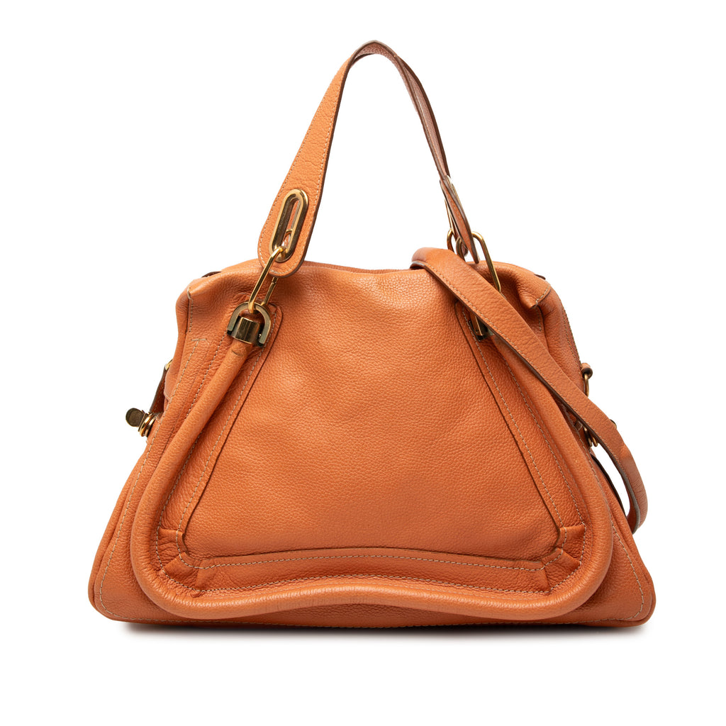 Sac Chloé Medium Cuir Paraty Sac à main - Orange