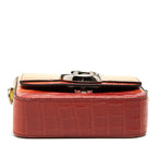 Sac Chloé Mini Croc Embossed Ombre Cuir de veau C Sac à main – photo 3