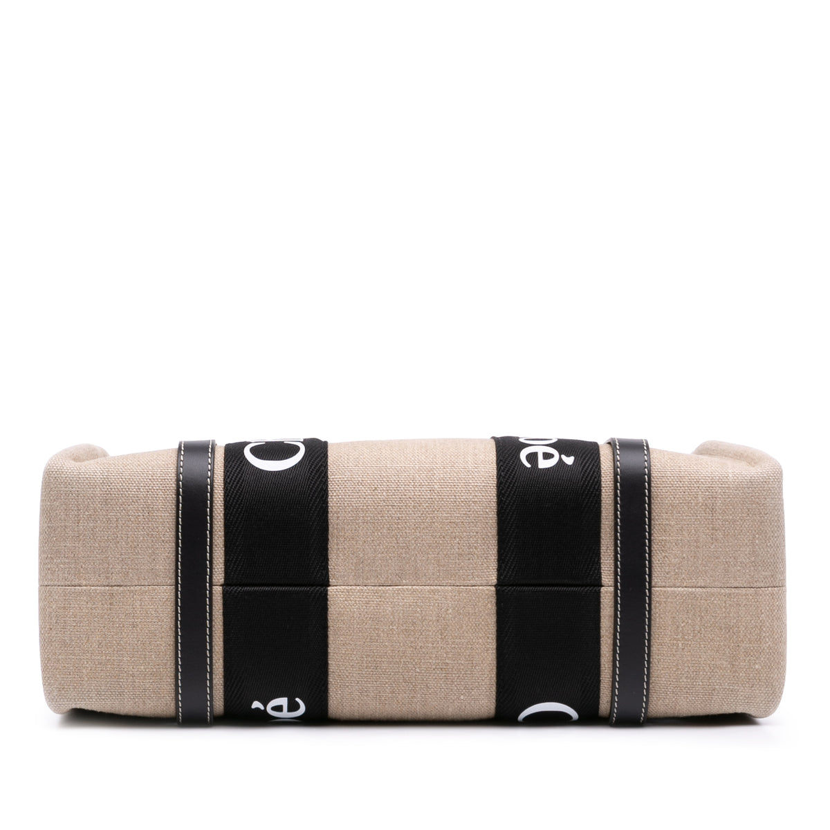 Sac Chloé Medium Toile Woody Cabas – photo 3