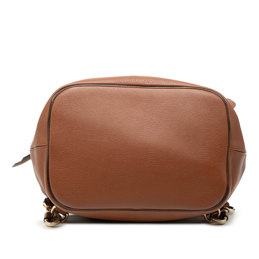 Sac Chloé Medium Cuir de veau and Daim Faye Sac à dos – photo 3