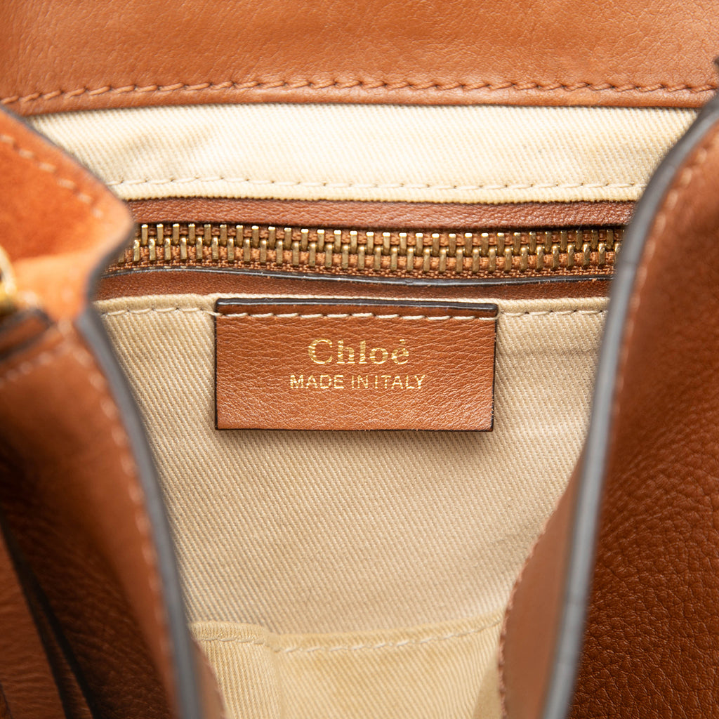 Sac Chloé Medium Cuir de veau and Daim Faye Sac à dos – photo 5