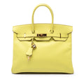 Hermès Epsom Birkin Retourne 35 - Jaune
