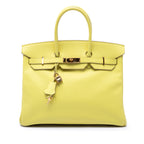 Hermès Epsom Birkin Retourne 35 - Jaune