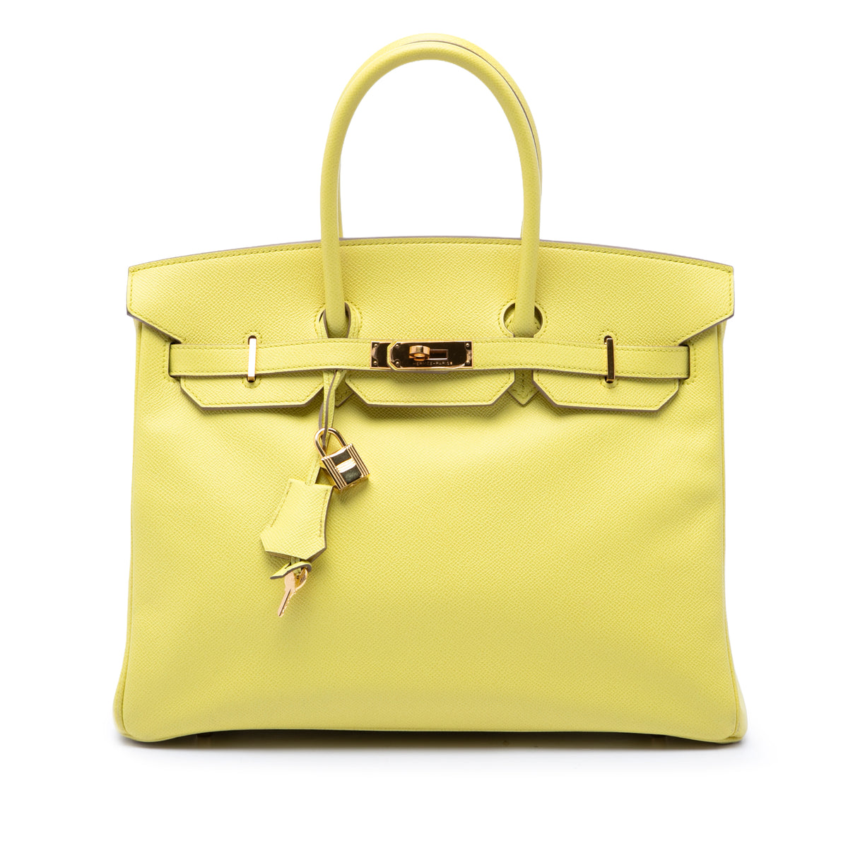 Hermès Epsom Birkin Retourne 35 - Jaune