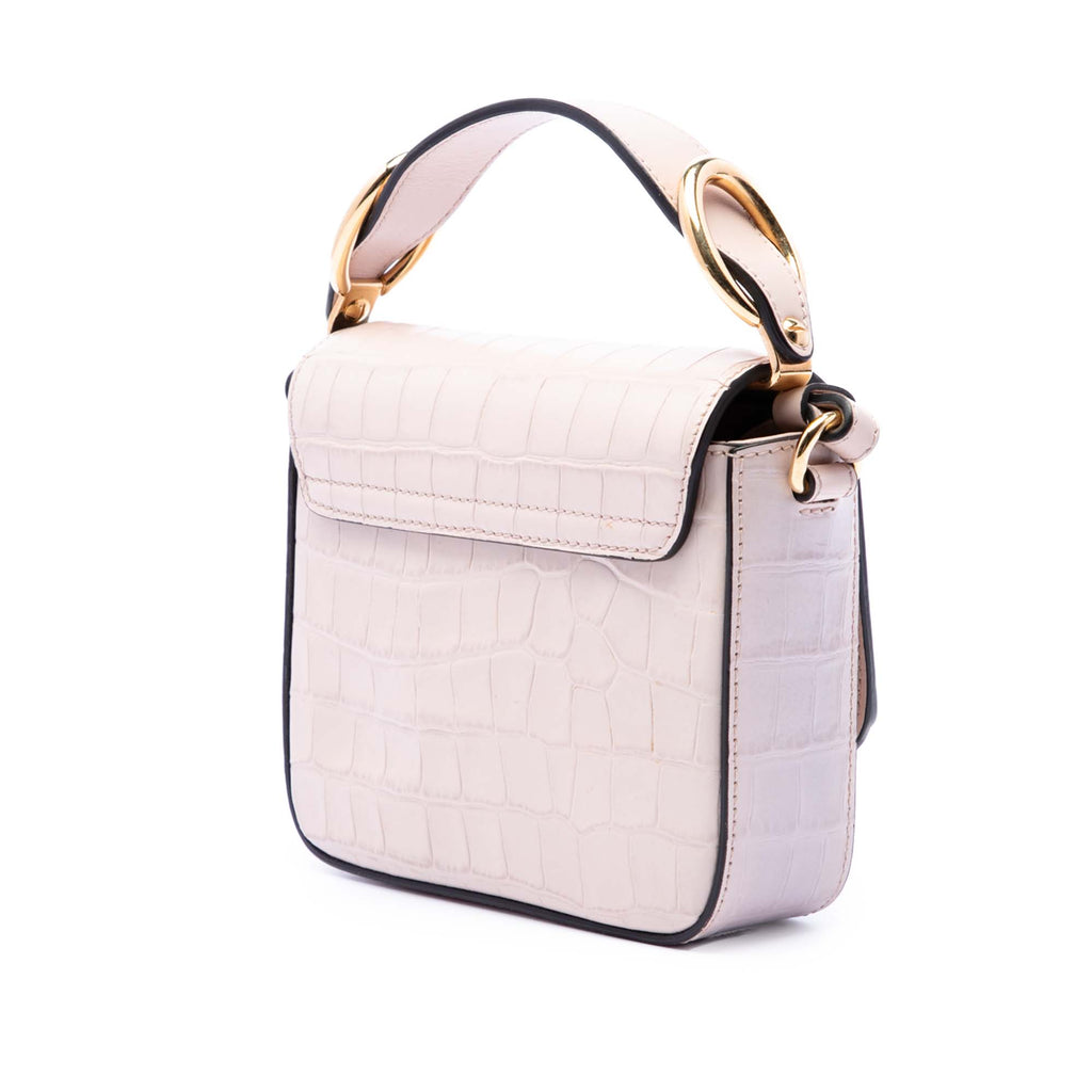 Sac Chloé Mini Croc Embossed Cuir de veau C Sac à main – photo 2