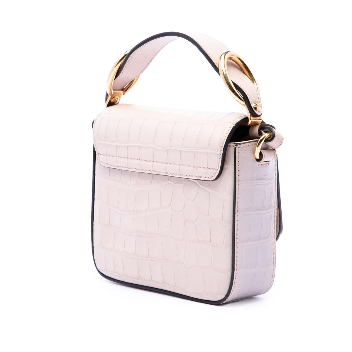 Sac Chloé Mini Croc Embossed Cuir de veau C Sac à main – photo 2