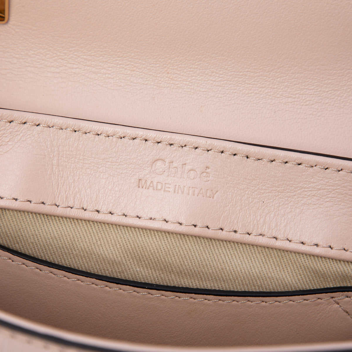 Sac Chloé Mini Croc Embossed Cuir de veau C Sac à main – photo 5