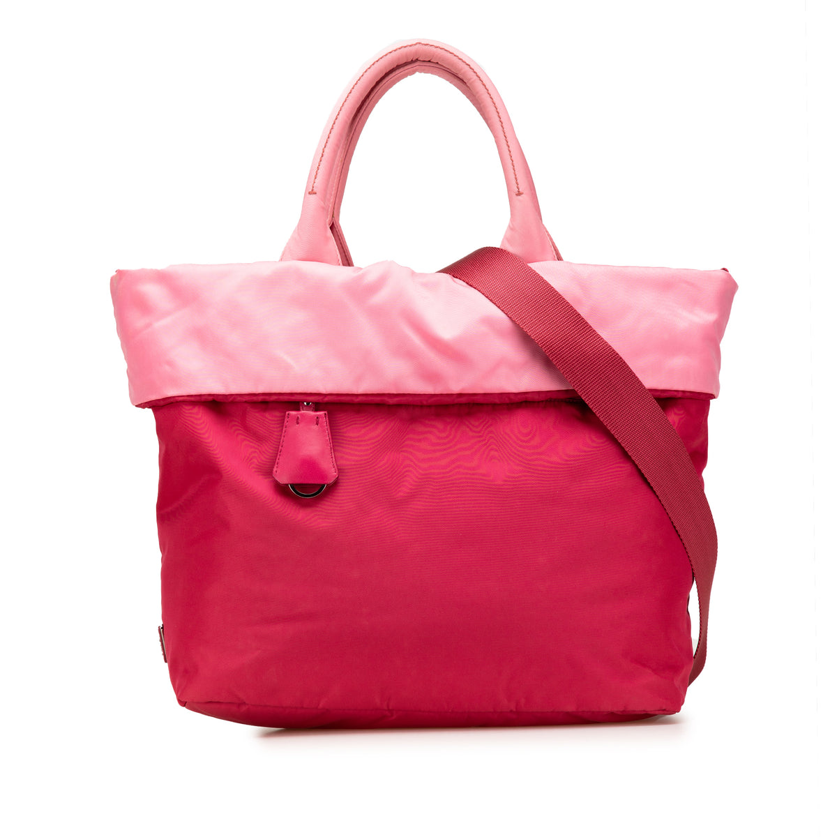 Sac Prada Tessuto Réversible Sac à main - Rose