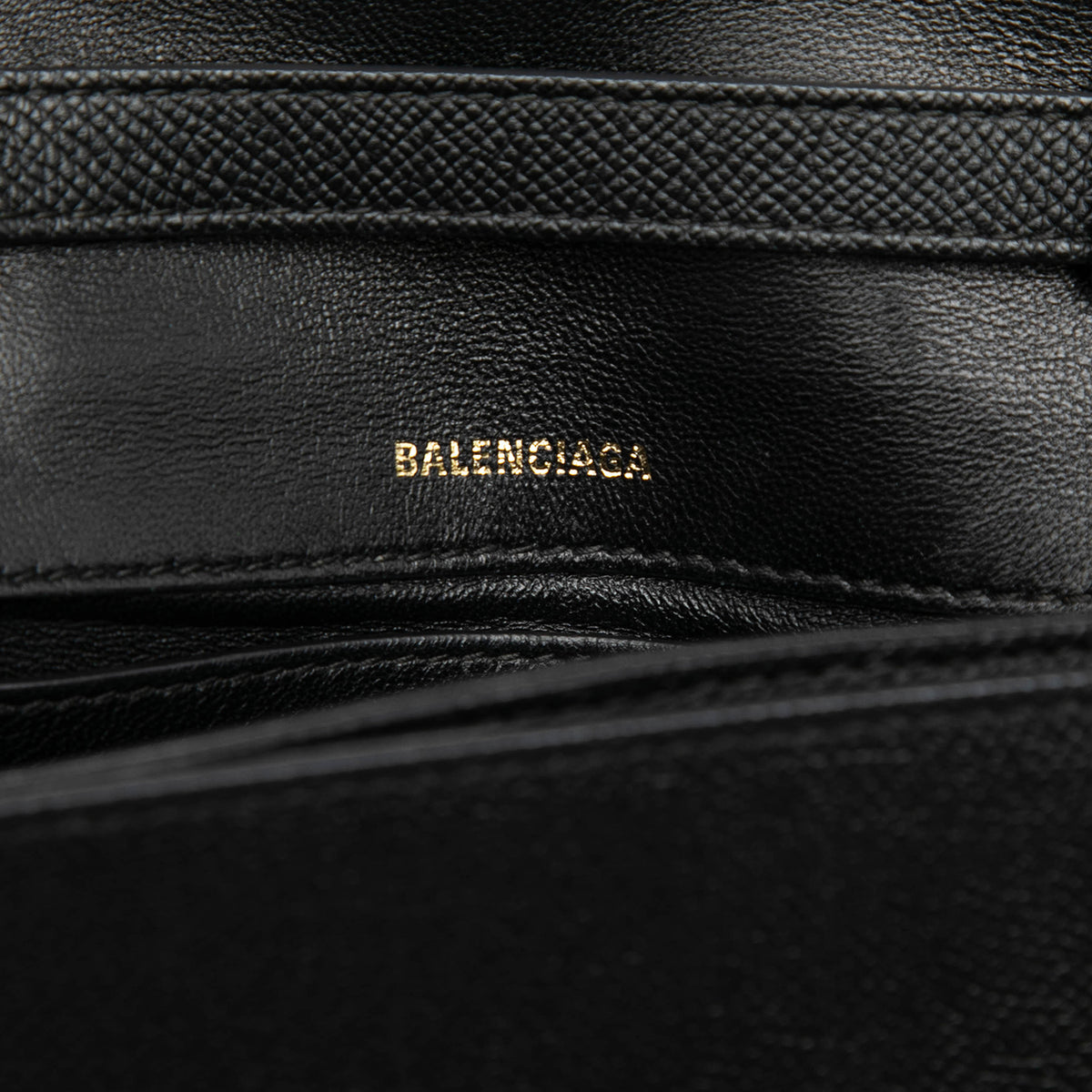 Sac Balenciaga Grained Cuir de veau Logo Ville Day Bandoulière XS – photo 5