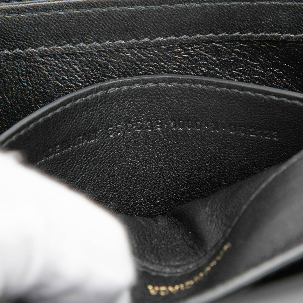 Sac Balenciaga Grained Cuir de veau Logo Ville Day Bandoulière XS – photo 6