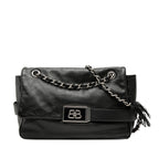 Sac Balenciaga Medium Cuir Modu Sac porté épaule - Noir