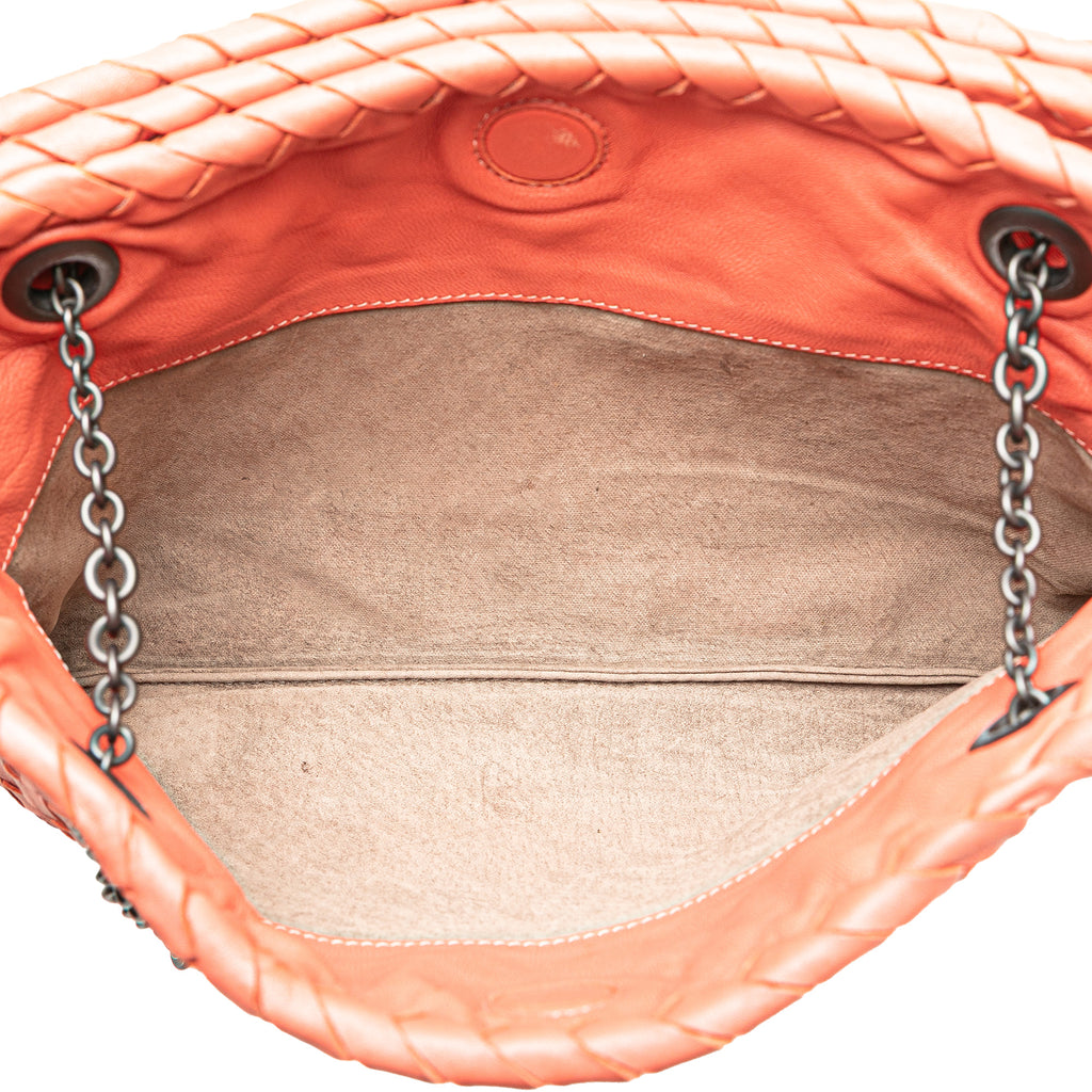 Sac Bottega Veneta Nappa Intrecciato Duo Sac porté épaule – photo 4