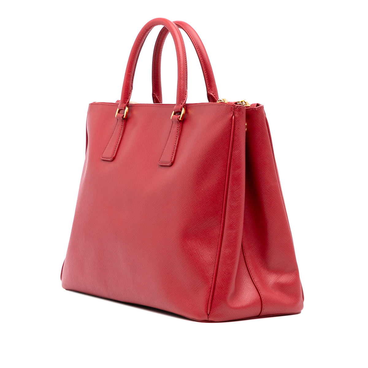 Sac Prada Large Saffiano Lux Galleria Double Zip Cabas – photo 2