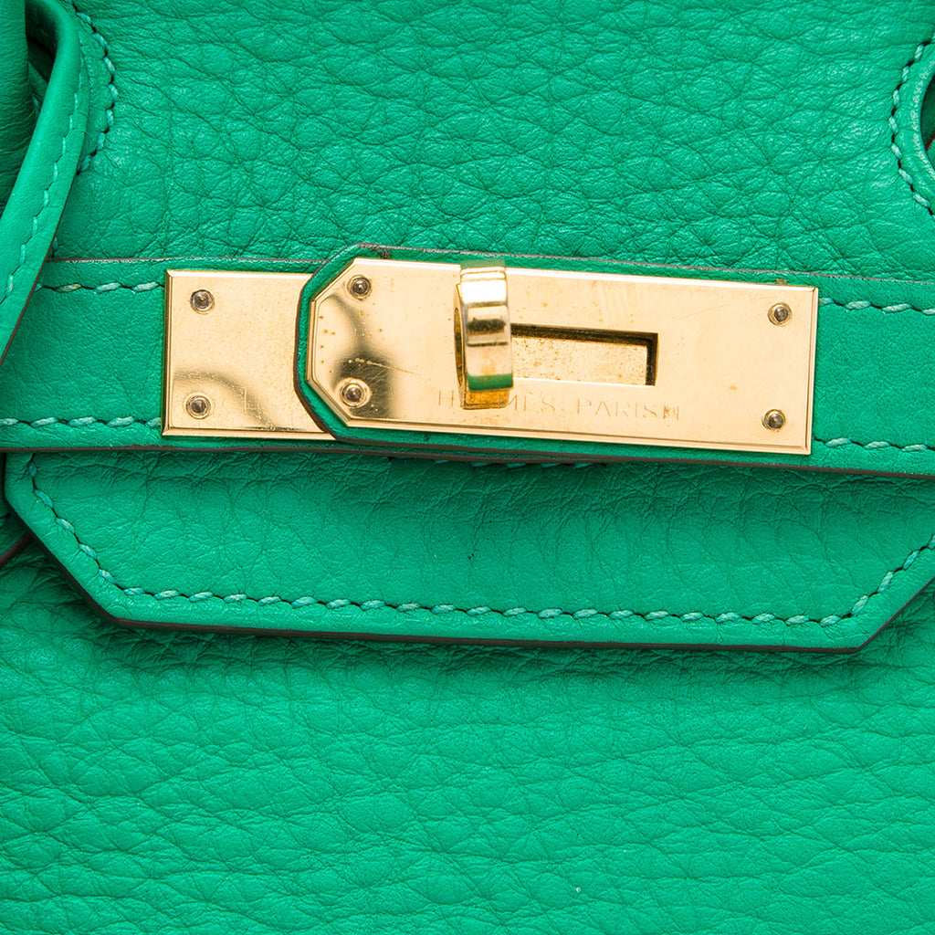 Sac Hermès Clemence Birkin Retourne 30 – photo 5