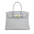 Hermès Togo Birkin Retourne 30 - Bleu