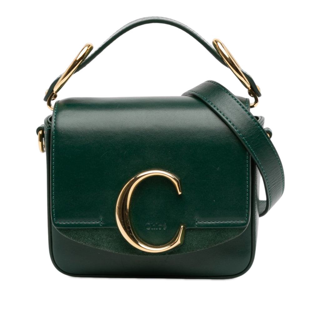 Sac Chloé Mini Cuir C Sac à main - Vert