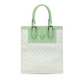 Sac Loewe Anagram Toile Cabas - Vert