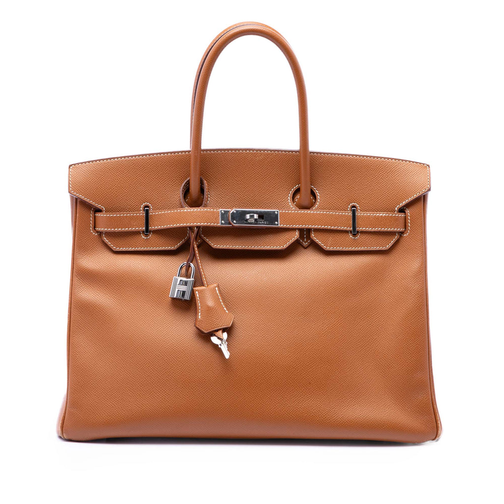 Hermès Epsom Birkin Retourne 35 - Marron