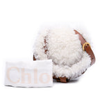 Sac Chloé Mini Shearling and Cuir de veau Marcie Saddle Bandoulière – photo 12
