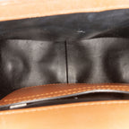 Sac Chloé Mini Shearling and Cuir de veau Marcie Saddle Bandoulière – photo 4