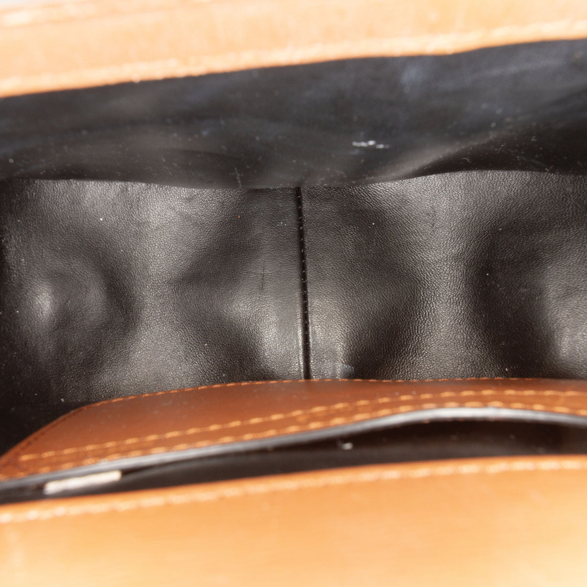 Sac Chloé Mini Shearling and Cuir de veau Marcie Saddle Bandoulière – photo 4