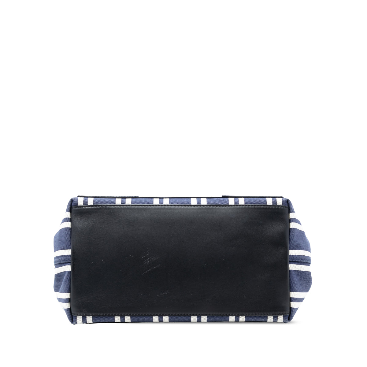 Sac Balenciaga Toile Striped Navy Cabas S – photo 3
