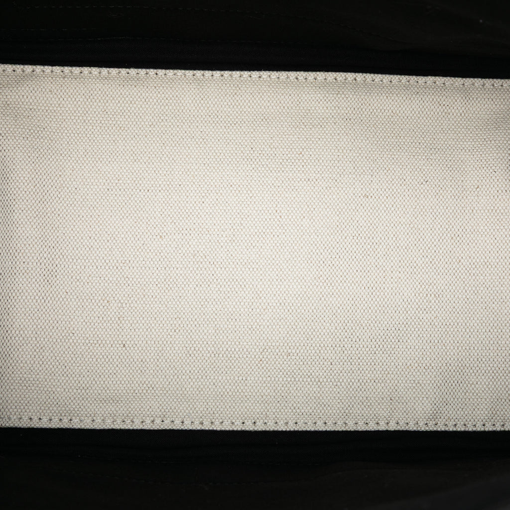 Sac Balenciaga Toile Striped Navy Cabas S – photo 4
