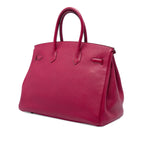 Sac Hermès Clemence Birkin Retourne 35 – photo 2