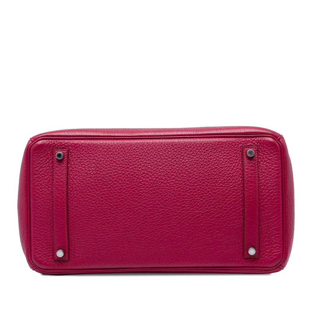 Sac Hermès Clemence Birkin Retourne 35 – photo 3