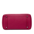 Sac Hermès Clemence Birkin Retourne 35 – photo 3