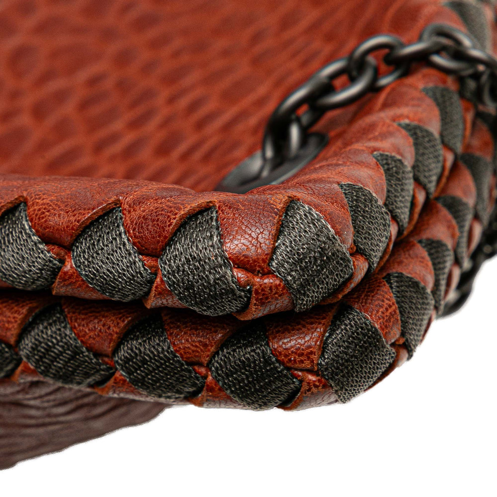Sac Bottega Veneta Textured Cuir Whipstitch Duo Sac porté épaule – photo 8
