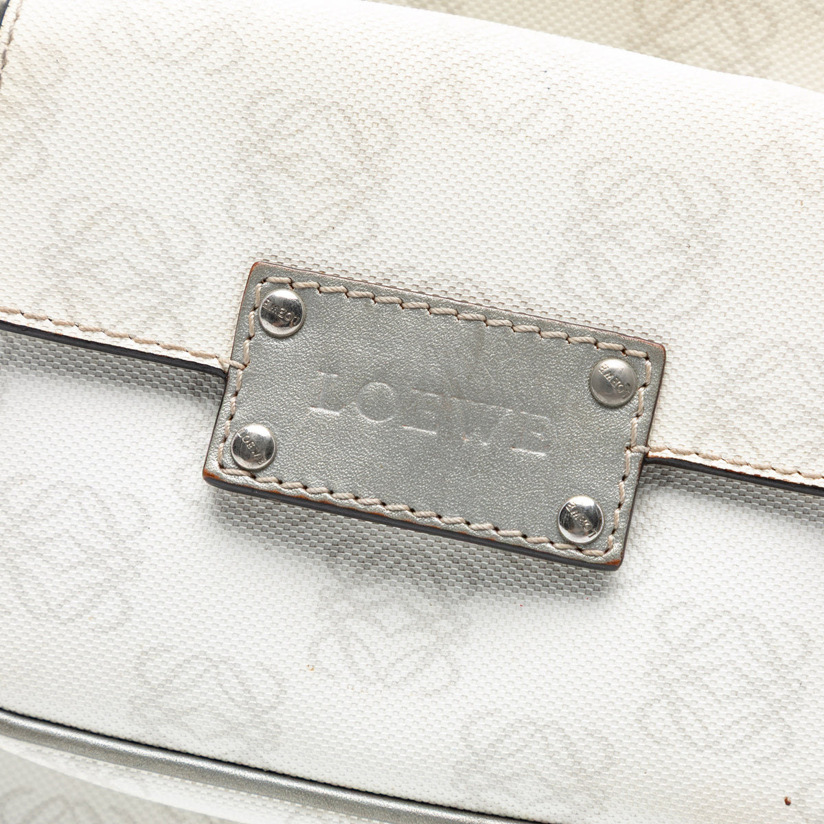 Sac Loewe Anagram Coated Toile Bandoulière – photo 6