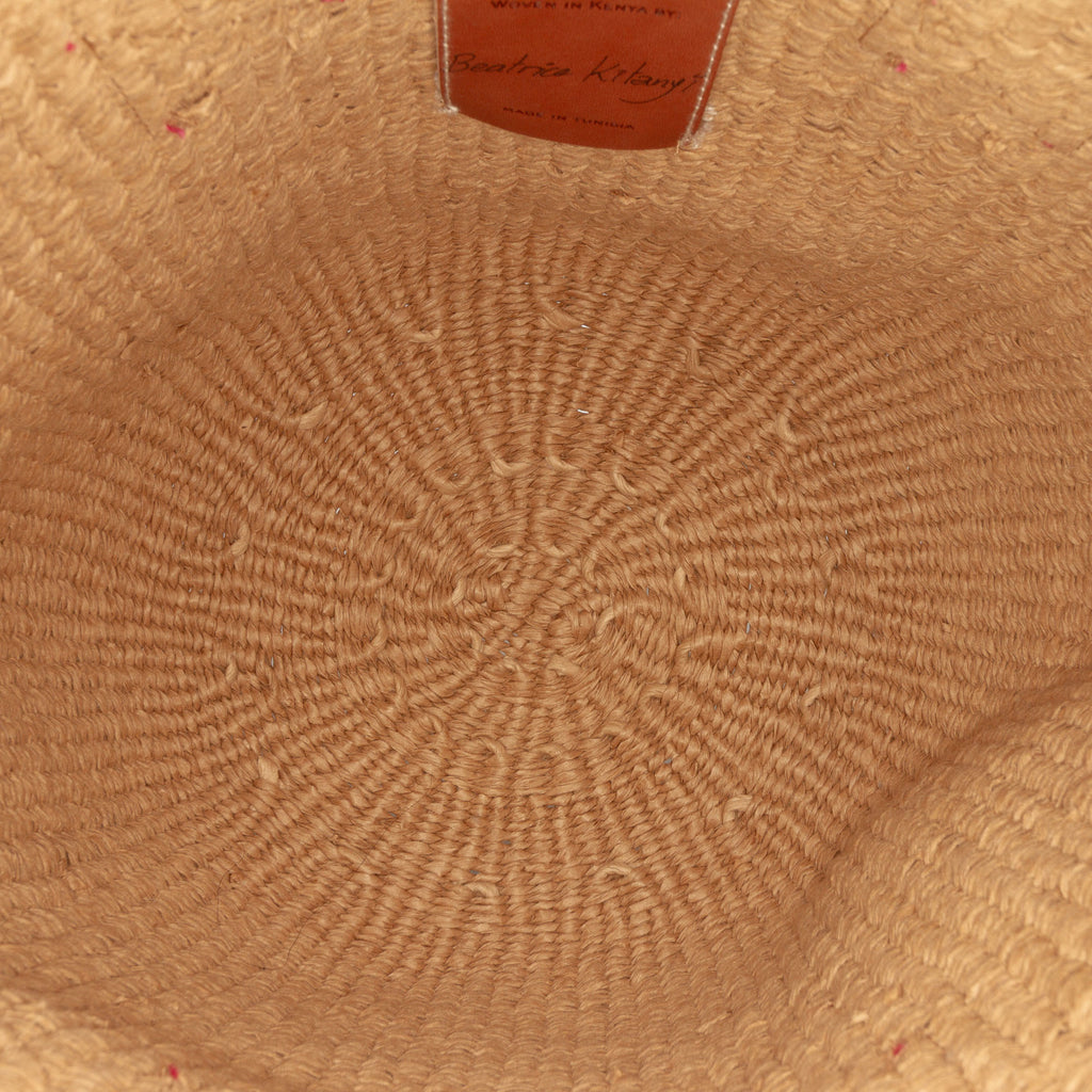 Sac Chloé Mifuko Kids Natural Fiber Woody Basket Cabas – photo 4