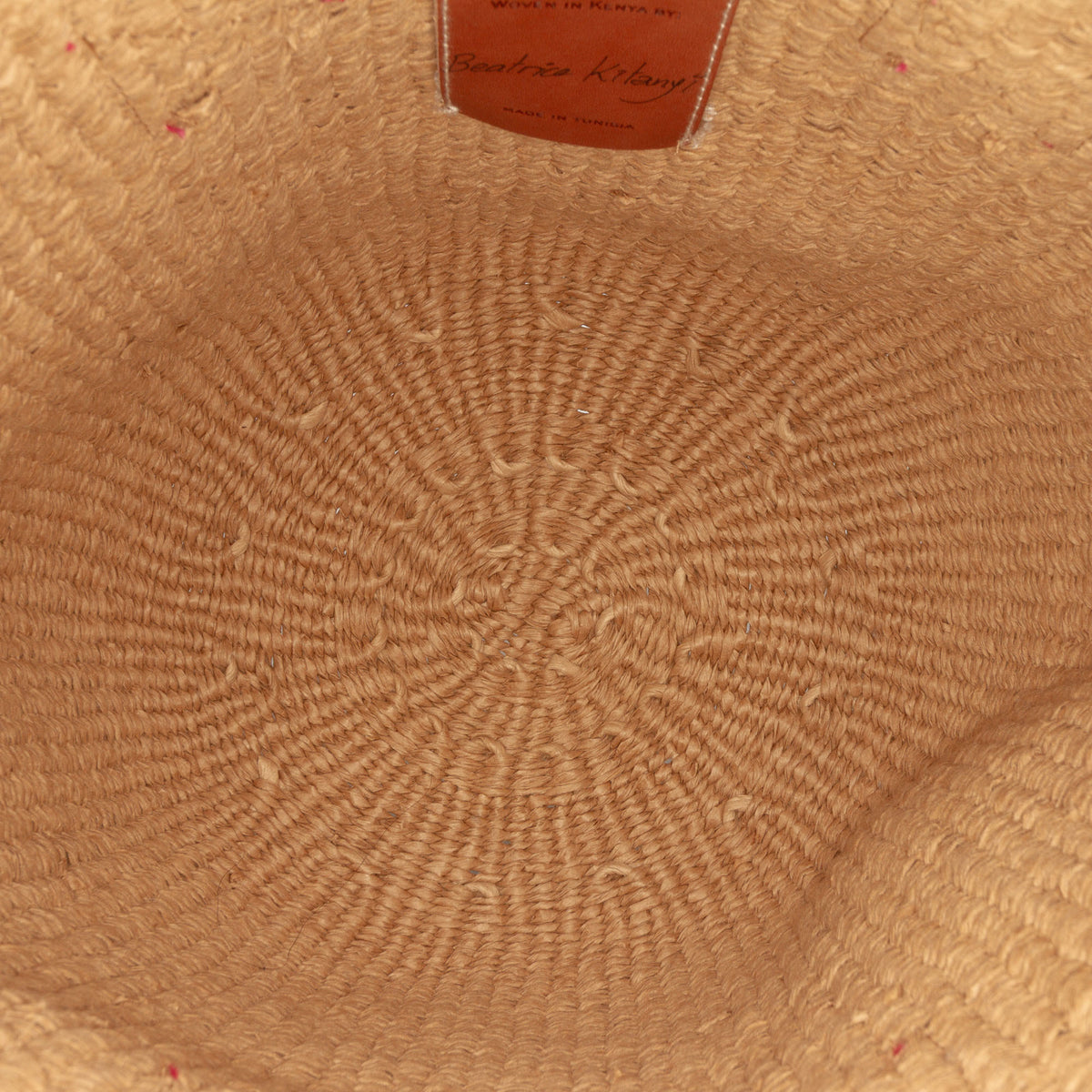 Sac Chloé Mifuko Kids Natural Fiber Woody Basket Cabas – photo 4