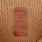 Sac Chloé Mifuko Kids Natural Fiber Woody Basket Cabas – photo 5
