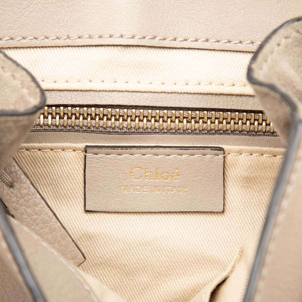 Sac Chloé Small Cuir de veau and Daim Faye Sac à dos – photo 5