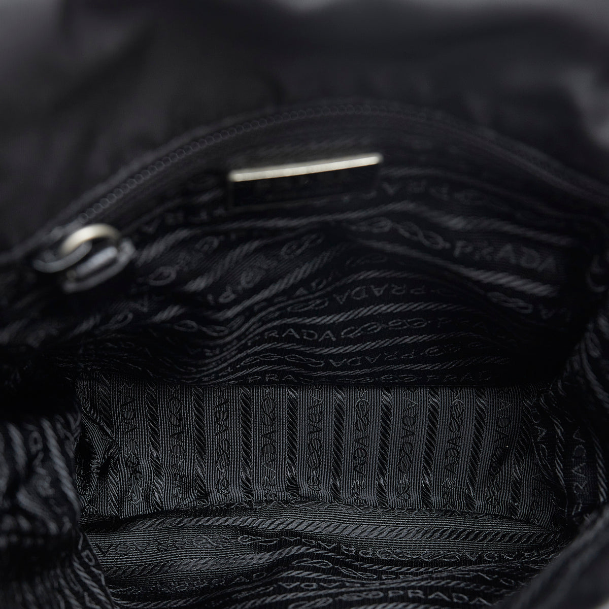 Sac Prada Tessuto Buckle Sac messager – photo 5