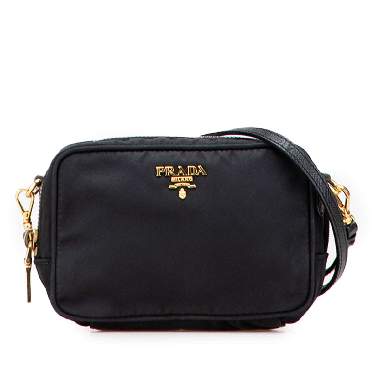 Sac Prada Tessuto Camera Bag - Noir