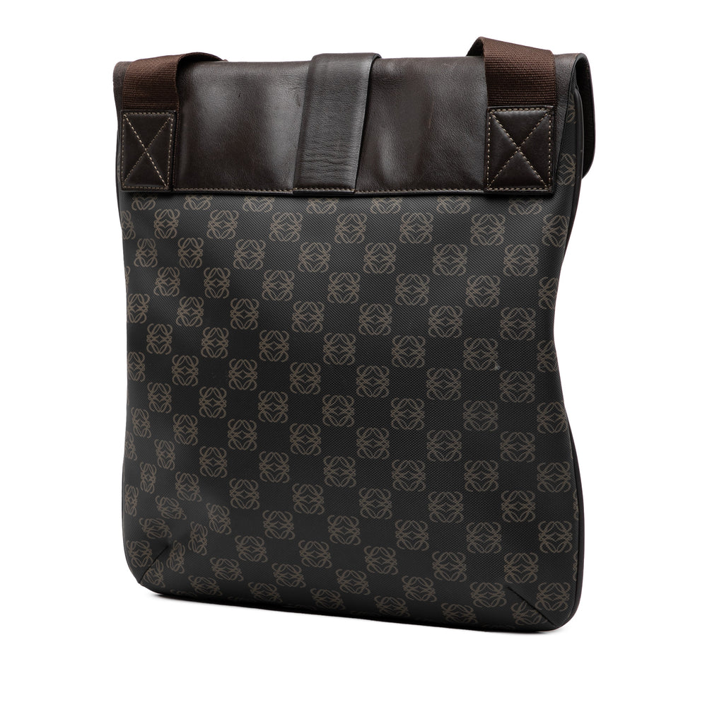Sac Loewe Anagram Coated Toile Bandoulière – photo 2