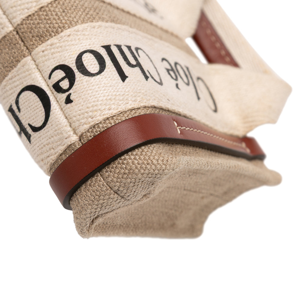 Sac Chloé Nano Toile Woody Sac à main – photo 9