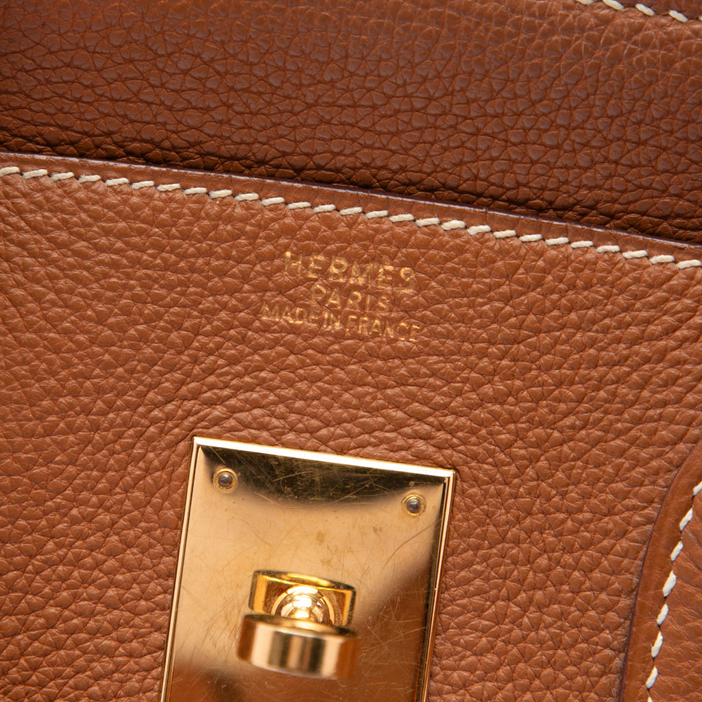 Sac Hermès Togo Birkin Retourne 30 – photo 5