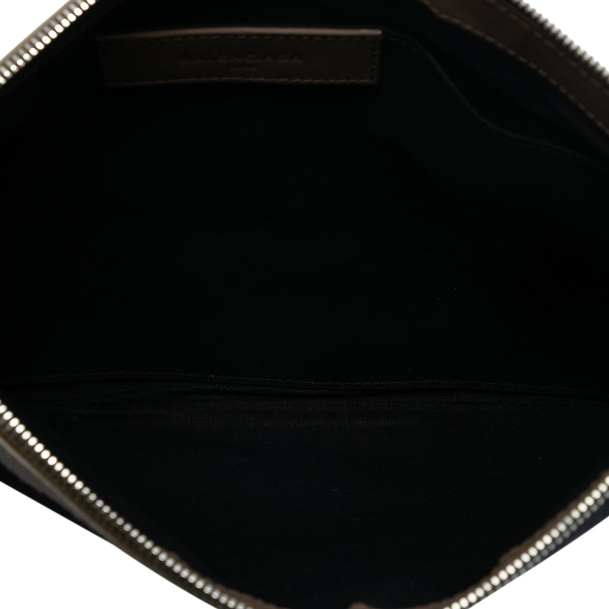 Sac Balenciaga Toile Navy Clip M Pochette – photo 4