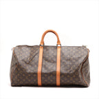 Sac Keepall 55 M41424 en toile Monogram marron